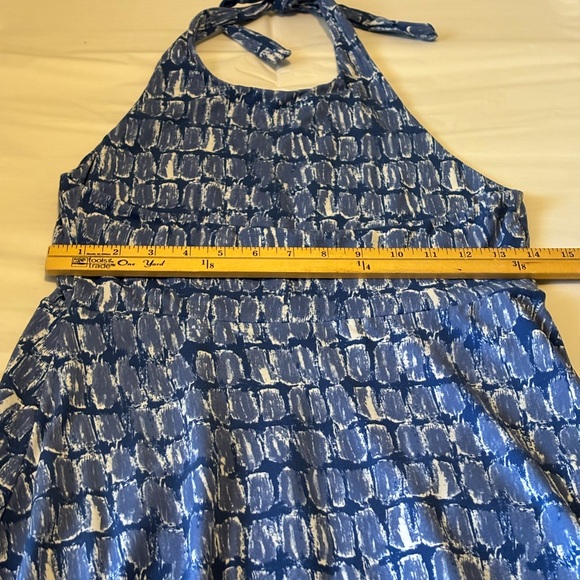 Susana Monaco Blue Halter Dress - Picture 11 of 13